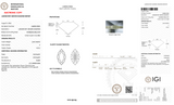 2.04 Carat E-VVS2 Marquise Lab Grown Diamond - IGI (#128339)