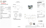 4.02 Carat E-VS1 Oval Lab Grown Diamond - IGI (#128090)