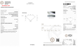 2.01 Carat D-VVS1 Radiant Lab Grown Diamond - IGI (#127293)