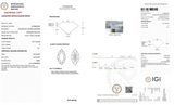 3.57 Carat E-VS1 Marquise Lab Grown Diamond - IGI (#128099)