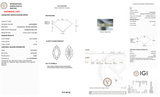 2.03 Carat D-VVS2 Marquise Lab Grown Diamond - IGI (#128528)
