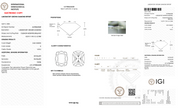 3.02ct D-VVS2 Cushion Lab Diamond Alice