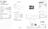 3.10 Carat F-VVS2 Elongated Cushion Lab Grown Diamond - IGI (#126900)