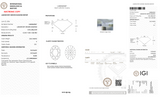 3.02 Carat E-VS1 Oval Lab Grown Diamond - IGI (#127951)