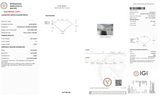 1.52 Carat D-VVS2 Oval Lab Grown Diamond - IGI (#127266)
