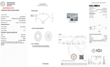 3.00 Carat E-VS1 Oval Lab Grown Diamond - IGI (#128445)