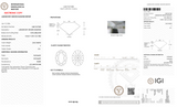 2.03 Carat F-VS1 Oval Lab Grown Diamond - IGI (#127453)