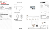 5.09ct D-VS1 Marquise Lab Diamond Supernova