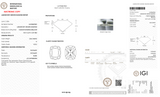 2.05 Carat D-VVS2 Elongated Cushion Lab Grown Diamond - IGI (#127371)