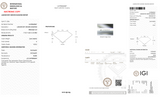 2.54 Carat E-VVS2 Princess Lab Grown Diamond - IGI (#127291)