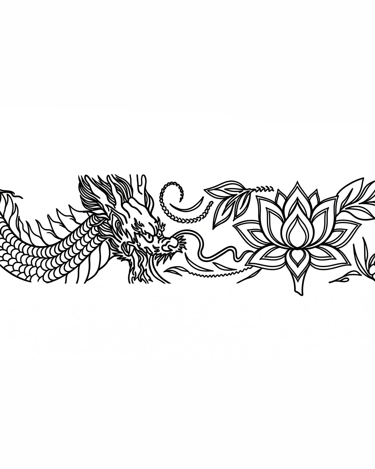 Dragon of the West Band - PBD Rings
