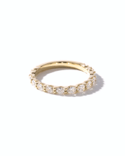 2.0mm East West Oval Diamond Ring