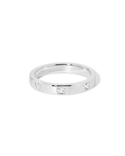 Radiant Diamond Inlay Band