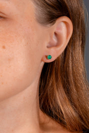 Emerald Studs