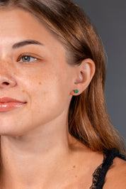 Emerald Studs