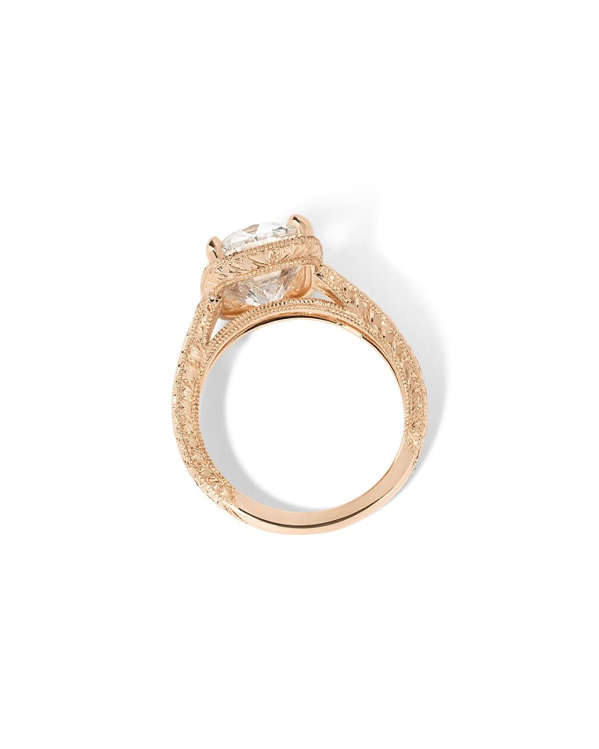Evelyn Old - Mine Cushion - PBD Engagement Rings