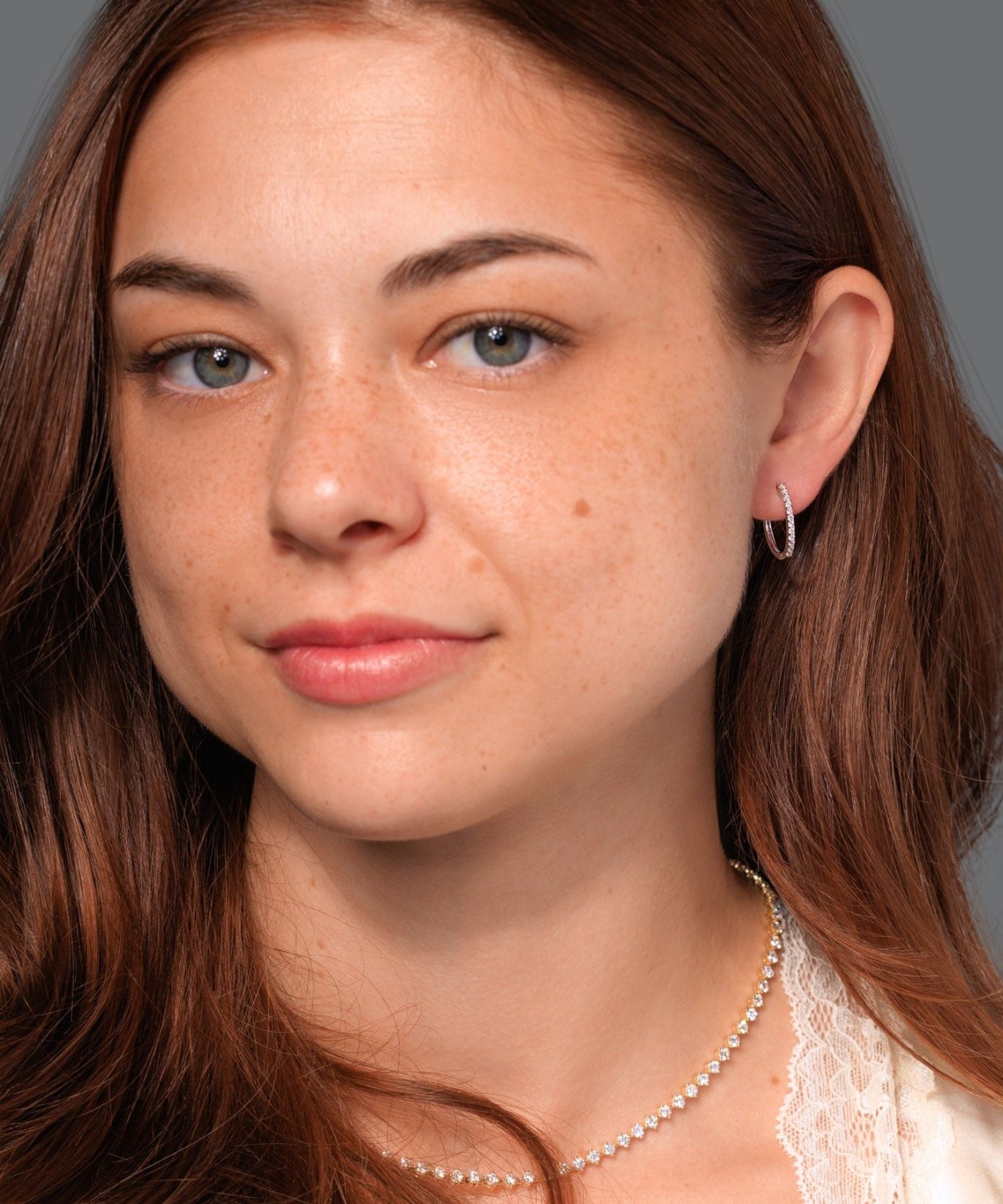 Extra - Fine 16mm Pavé Hoops White Gold - PBD Earrings