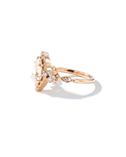 Fairy Blossom Pear Engraved Ring