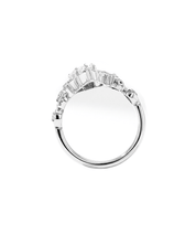 Fairy Blossom Pear Engraved Ring