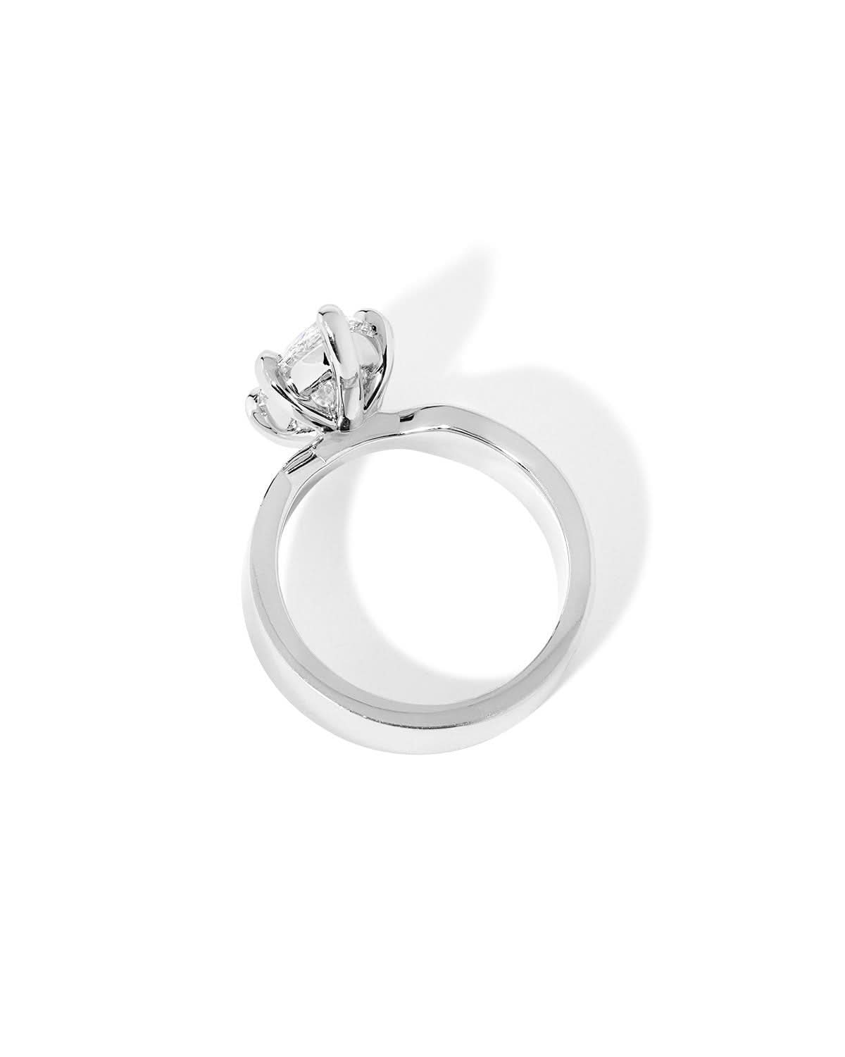 Flat Taper Marquise Ring - PBD Engagement Rings