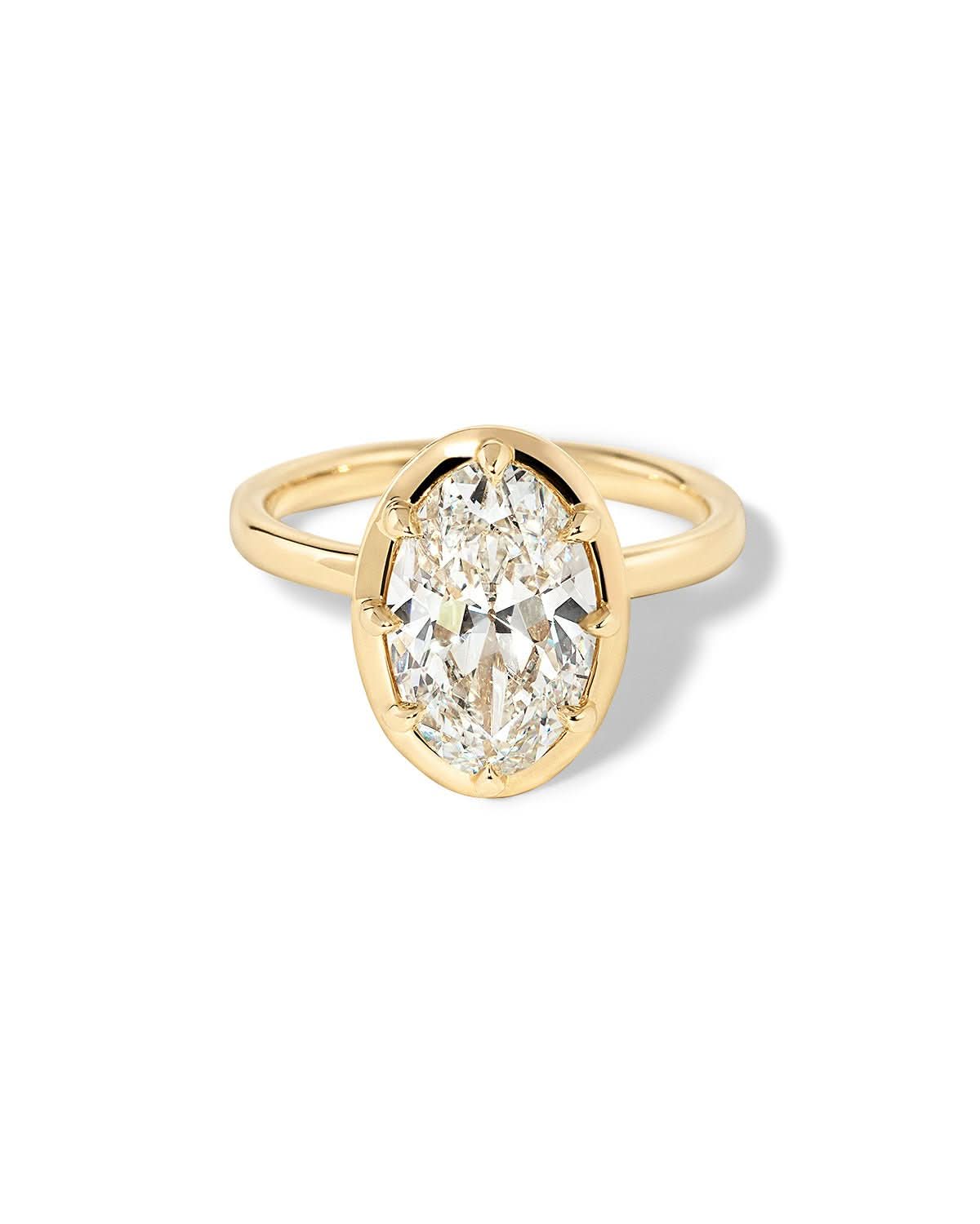 Georgia Oval High Polish - PBD Engagement Rings