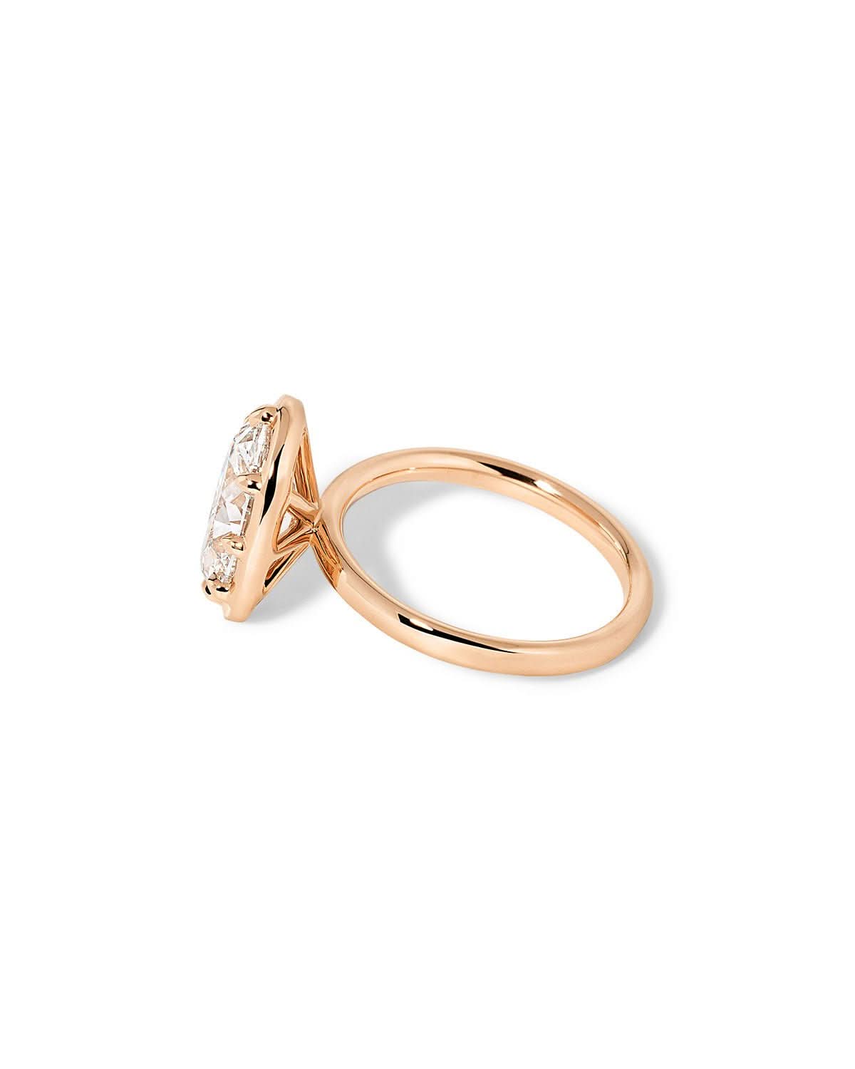 Georgia Oval High Polish - PBD Engagement Rings