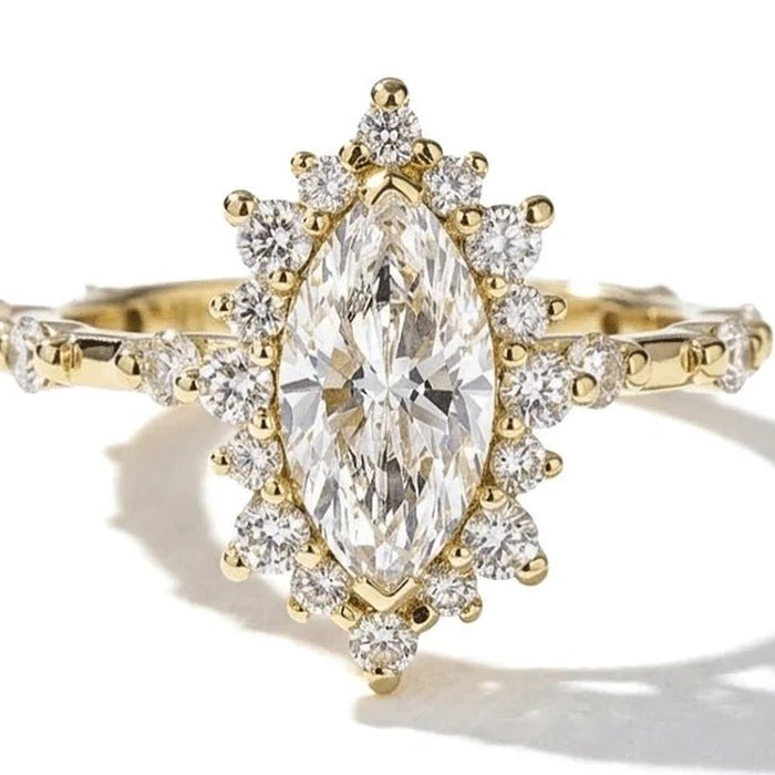 Vintage Halo engagement ring