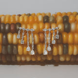 White Gold Sarah Diamond Earrings