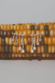 White Gold Sarah Diamond Earrings