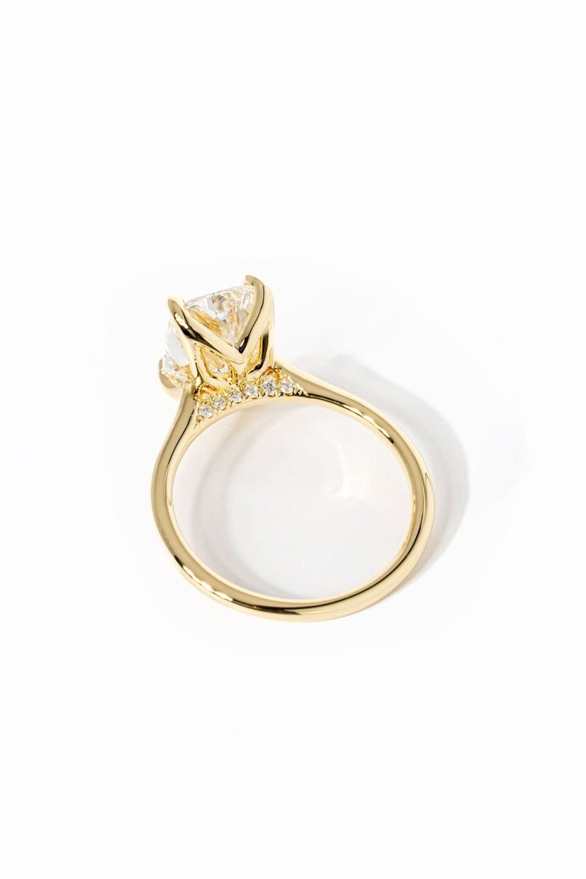 Hana Elongated Cushion High Polish - PBD Engagement Rings