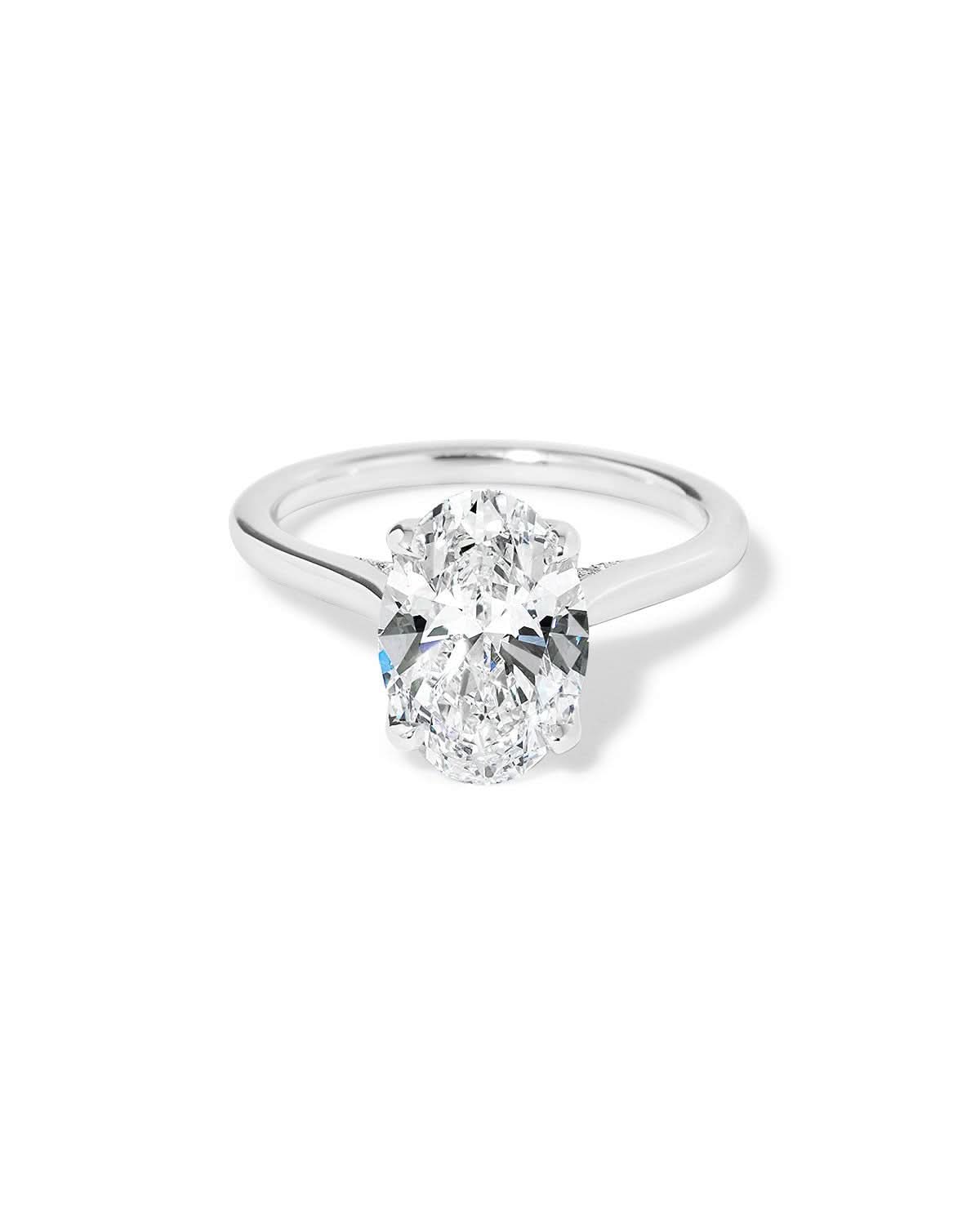 Hana Oval High Polish - PBD Engagement Rings