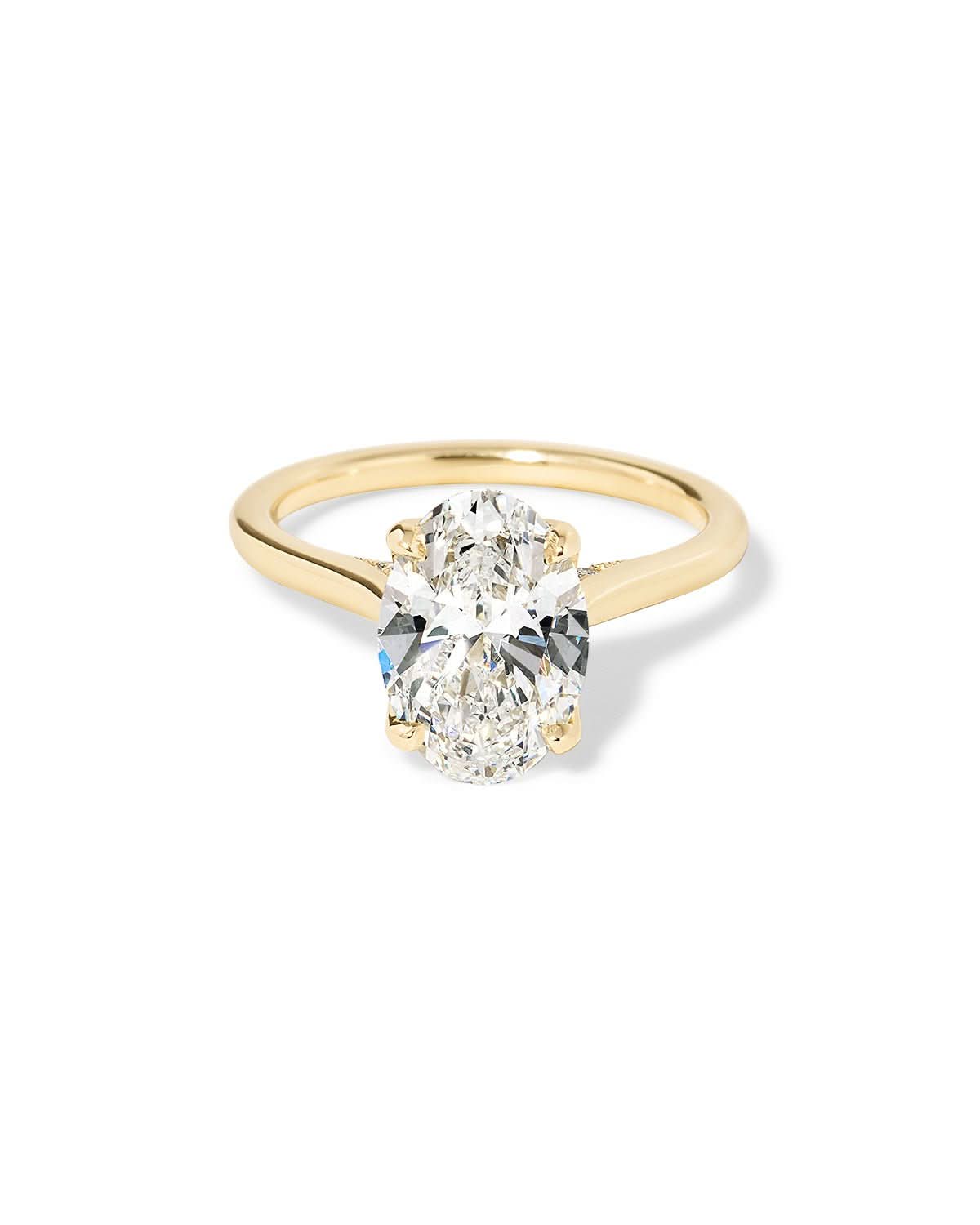 Hana Oval High Polish - PBD Engagement Rings