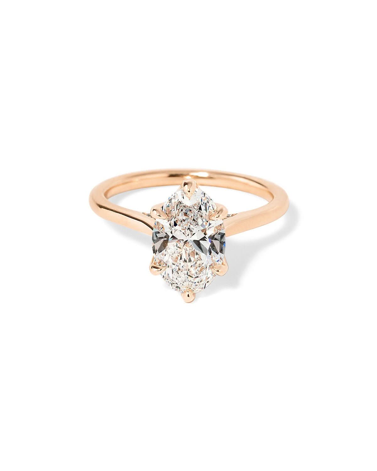 Hana Oval High Polish - PBD Engagement Rings
