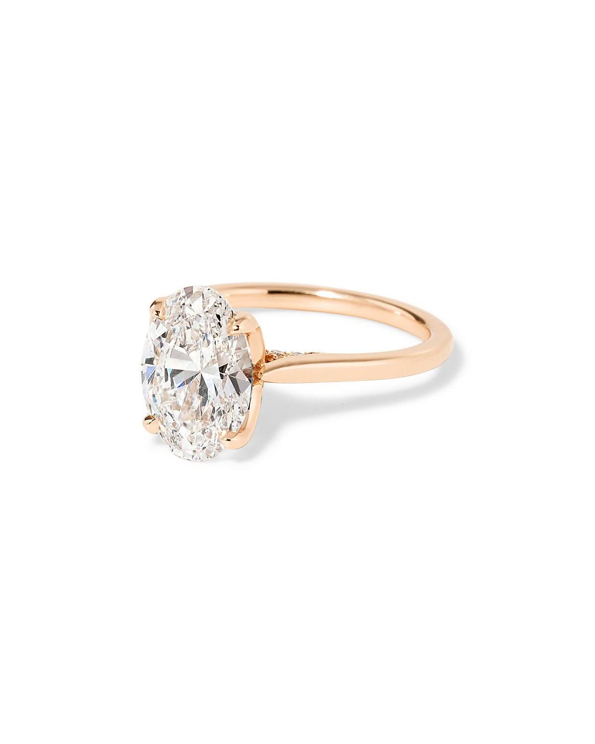 Hana Oval High Polish - PBD Engagement Rings