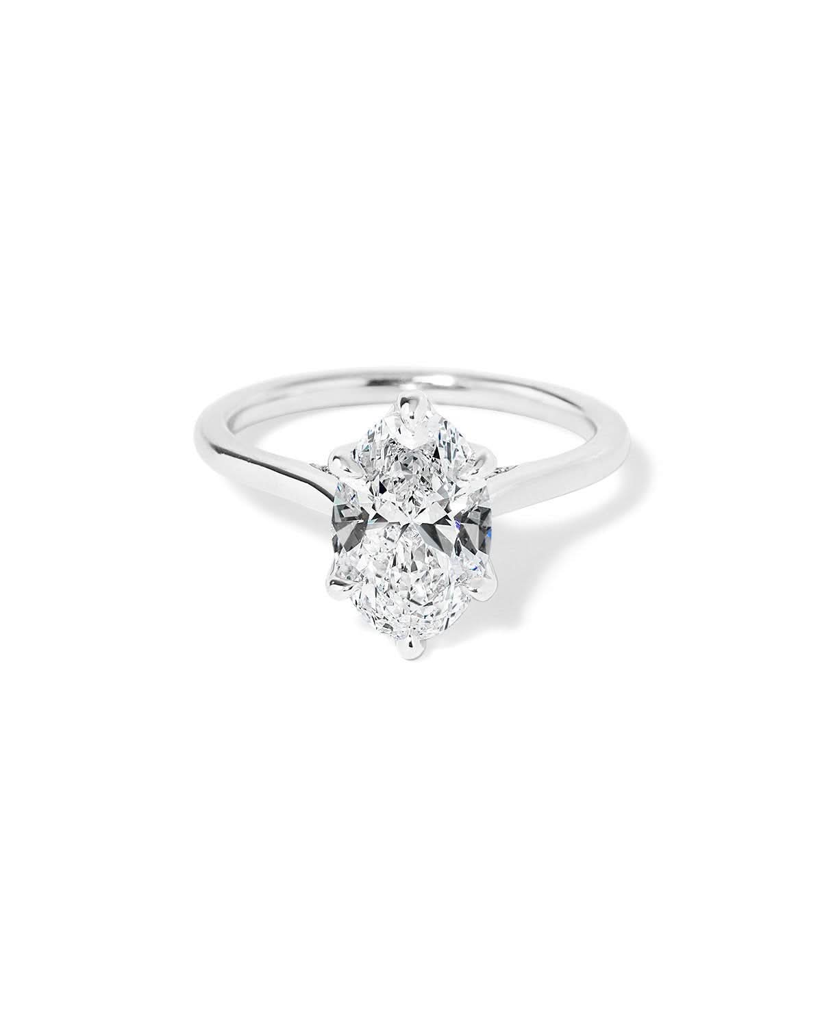 Hana Oval High Polish - PBD Engagement Rings