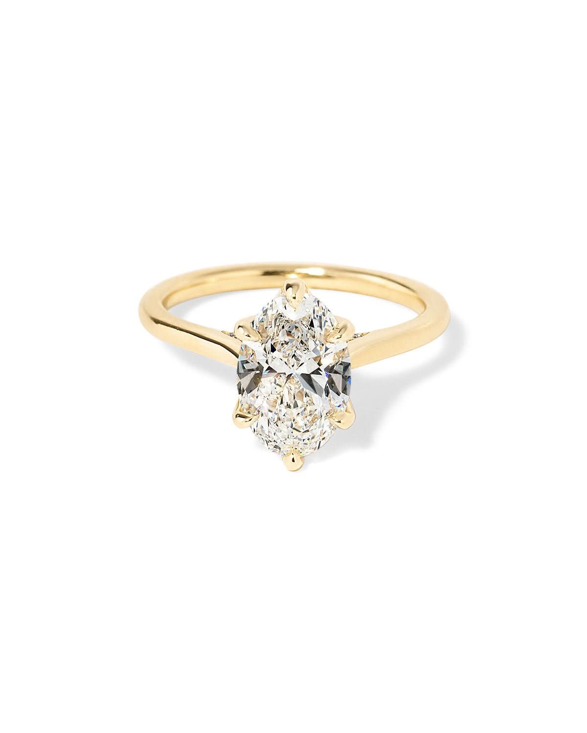 Hana Oval High Polish - PBD Engagement Rings