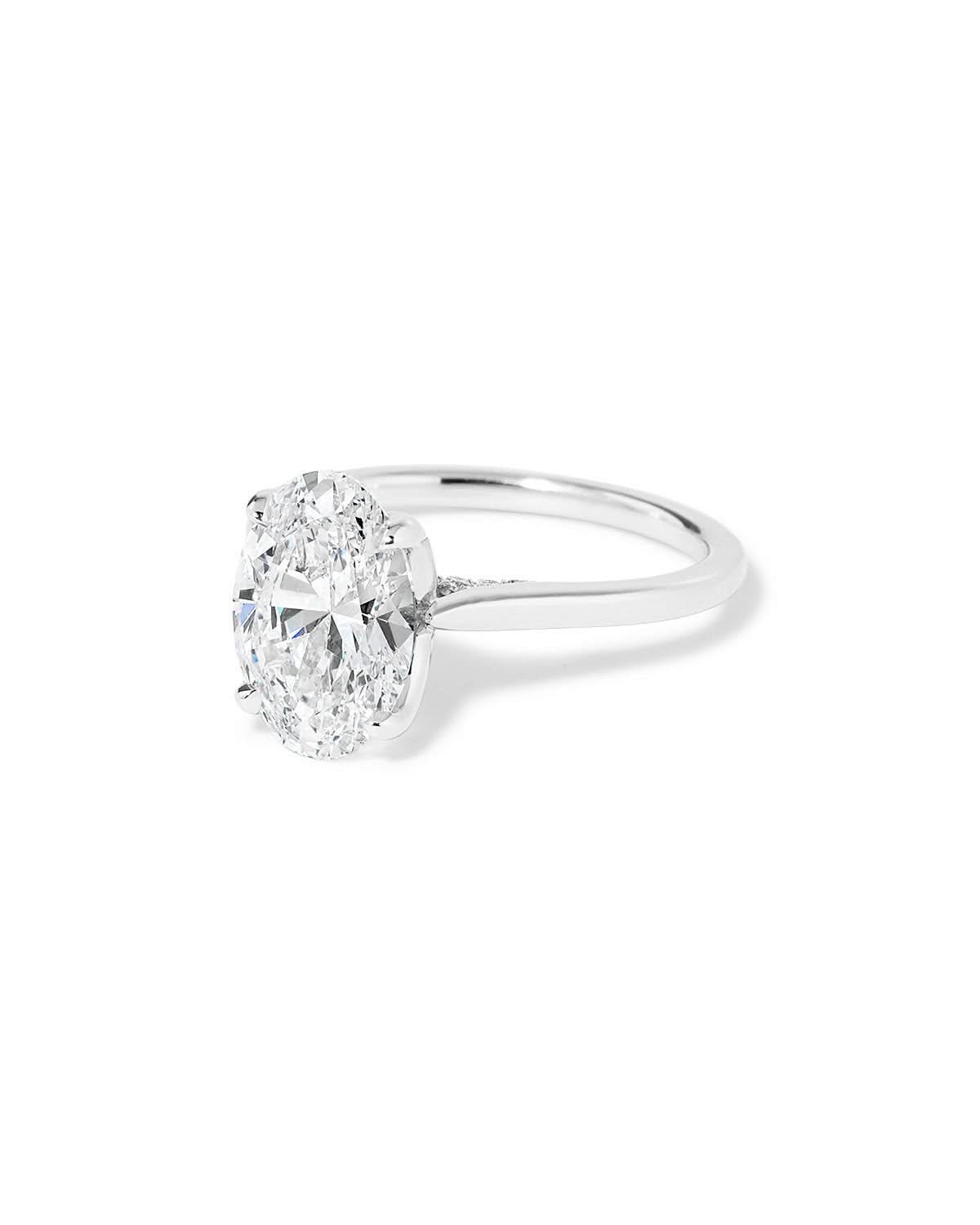 Hana Oval High Polish - PBD Engagement Rings