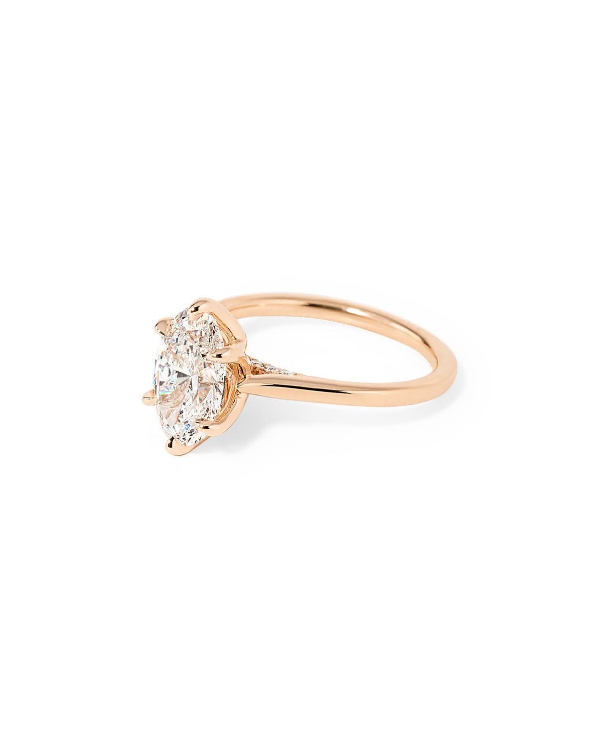 Hana Oval High Polish - PBD Engagement Rings