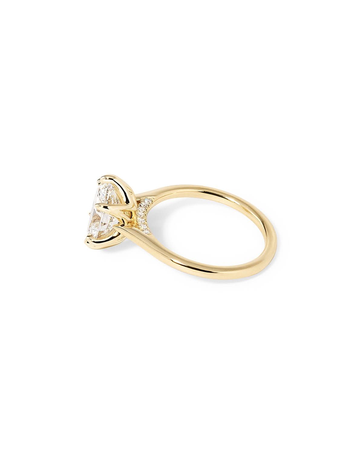 Hana Oval High Polish - PBD Engagement Rings