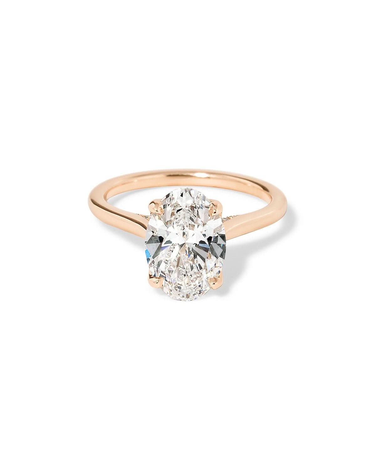 Hana Oval High Polish - PBD Engagement Rings