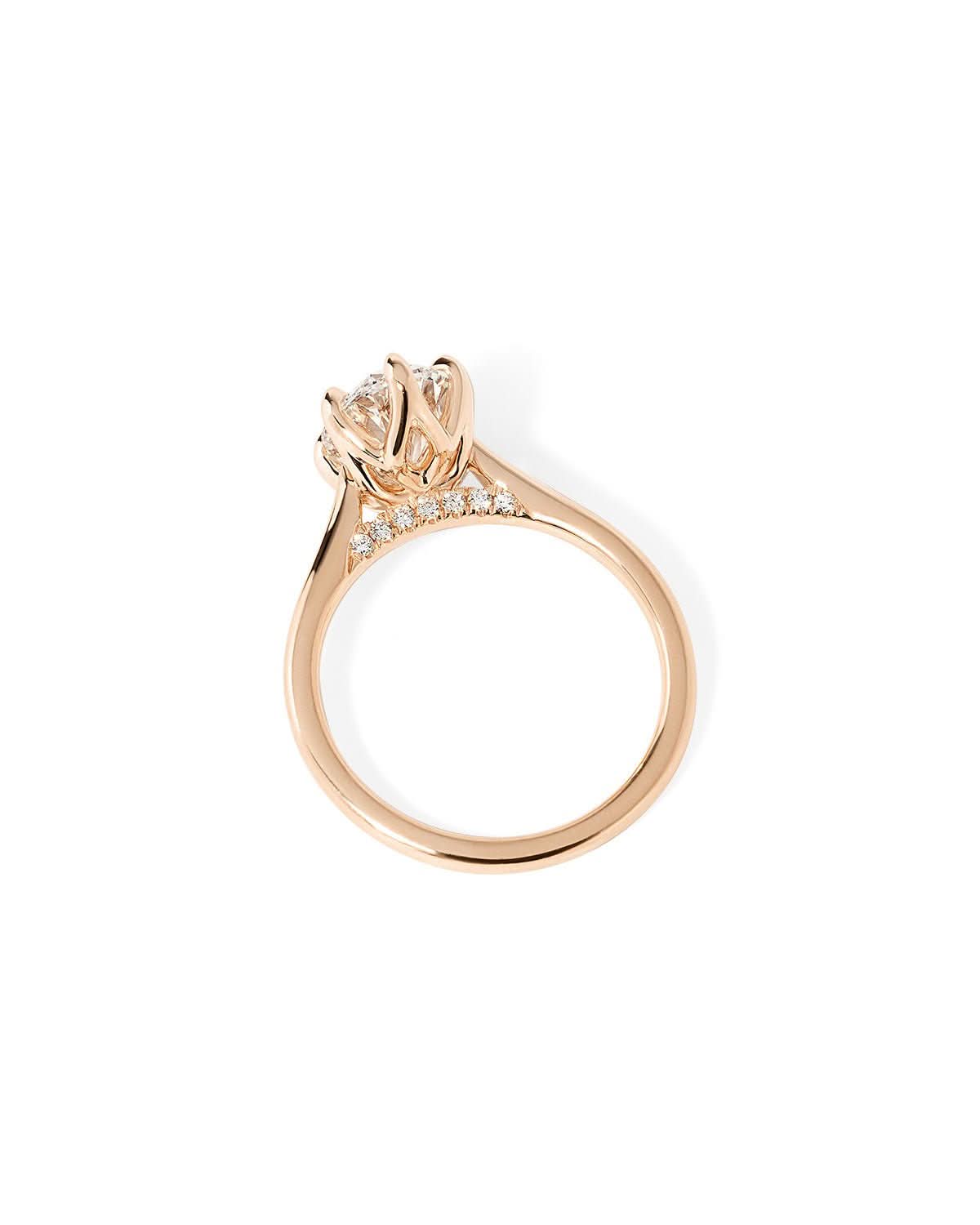 Hana Oval High Polish - PBD Engagement Rings