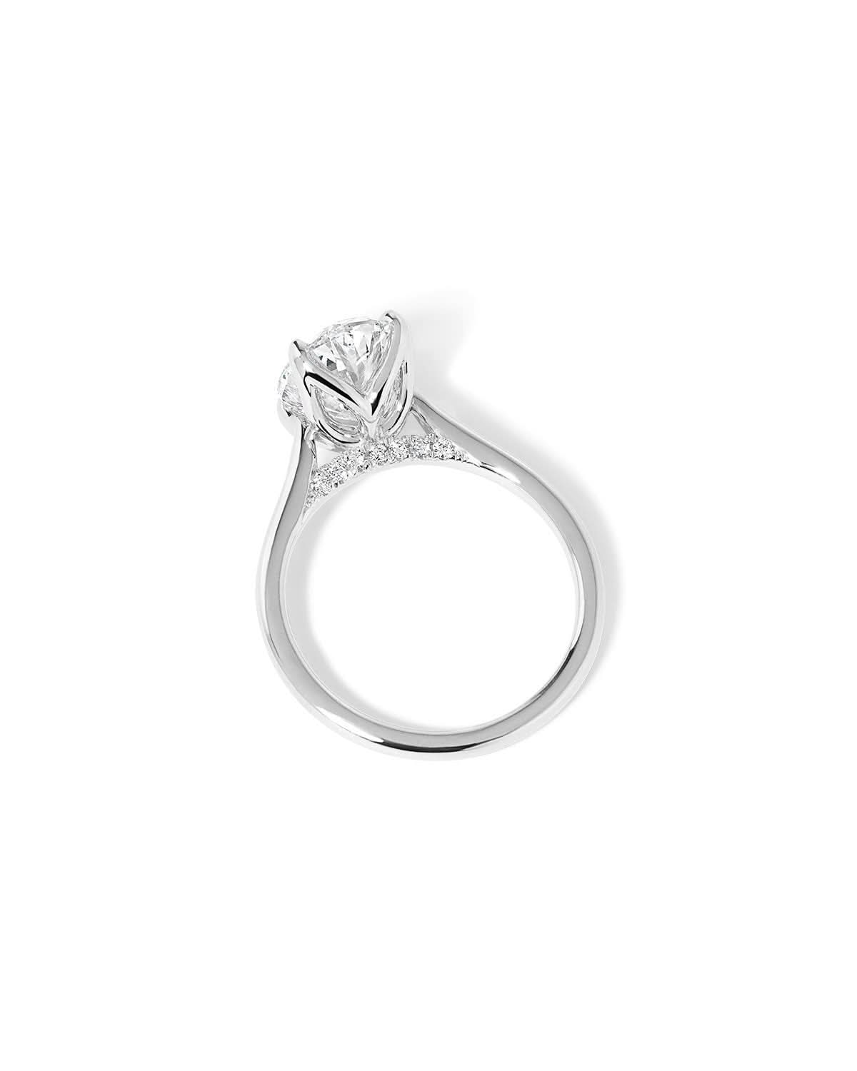 Hana Oval High Polish - PBD Engagement Rings