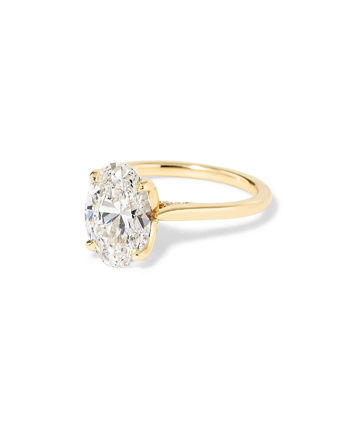 Hana Oval High Polish - PBD Engagement Rings