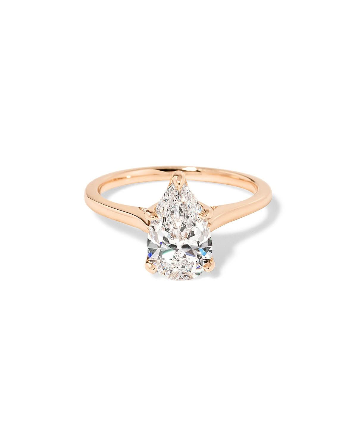 Hana Pear High Polish - PBD Engagement Rings