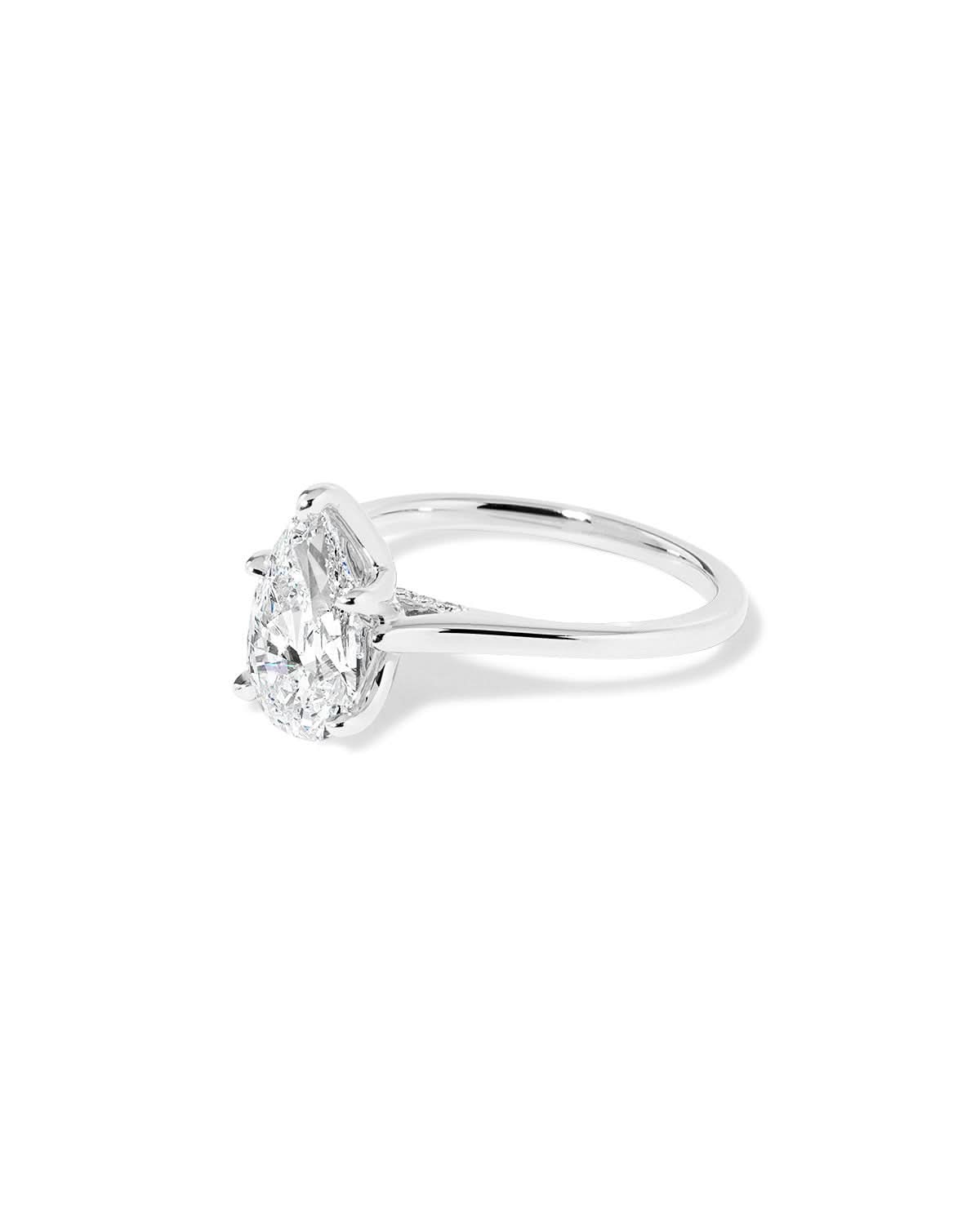 Hana Pear High Polish - PBD Engagement Rings