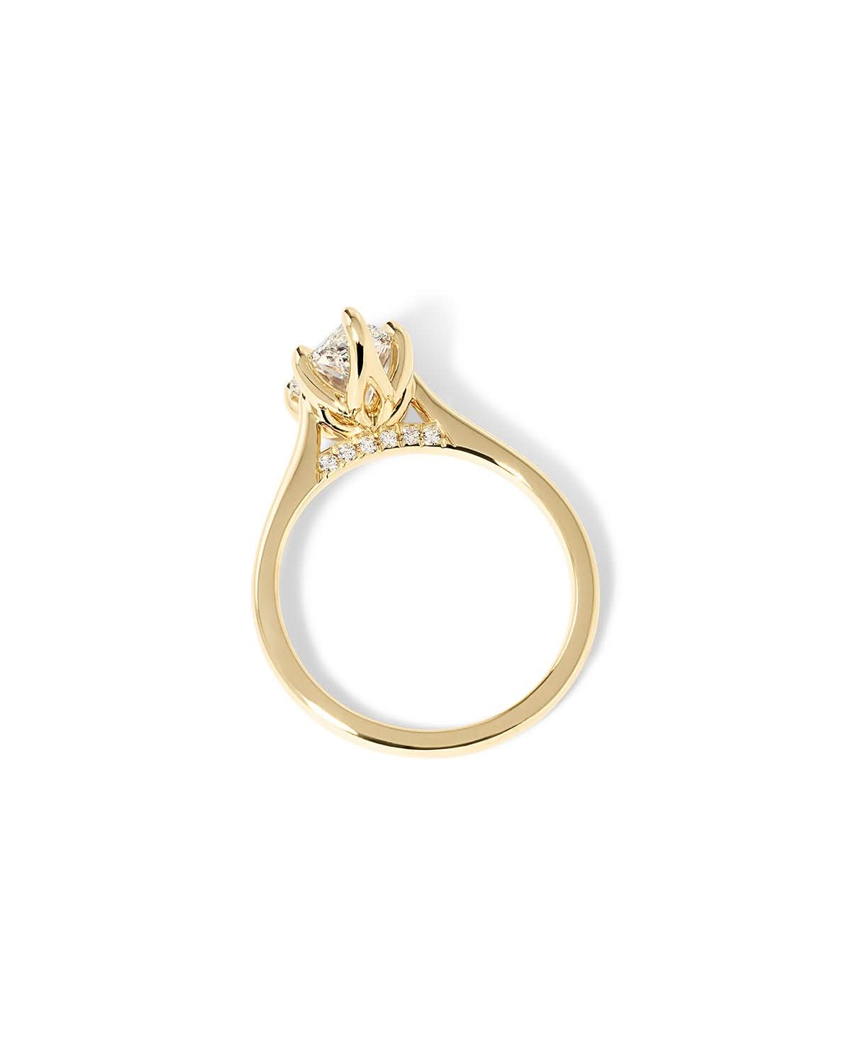 Hana Pear High Polish - PBD Engagement Rings