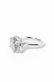 Hana Round High Polish - PBD Engagement Rings