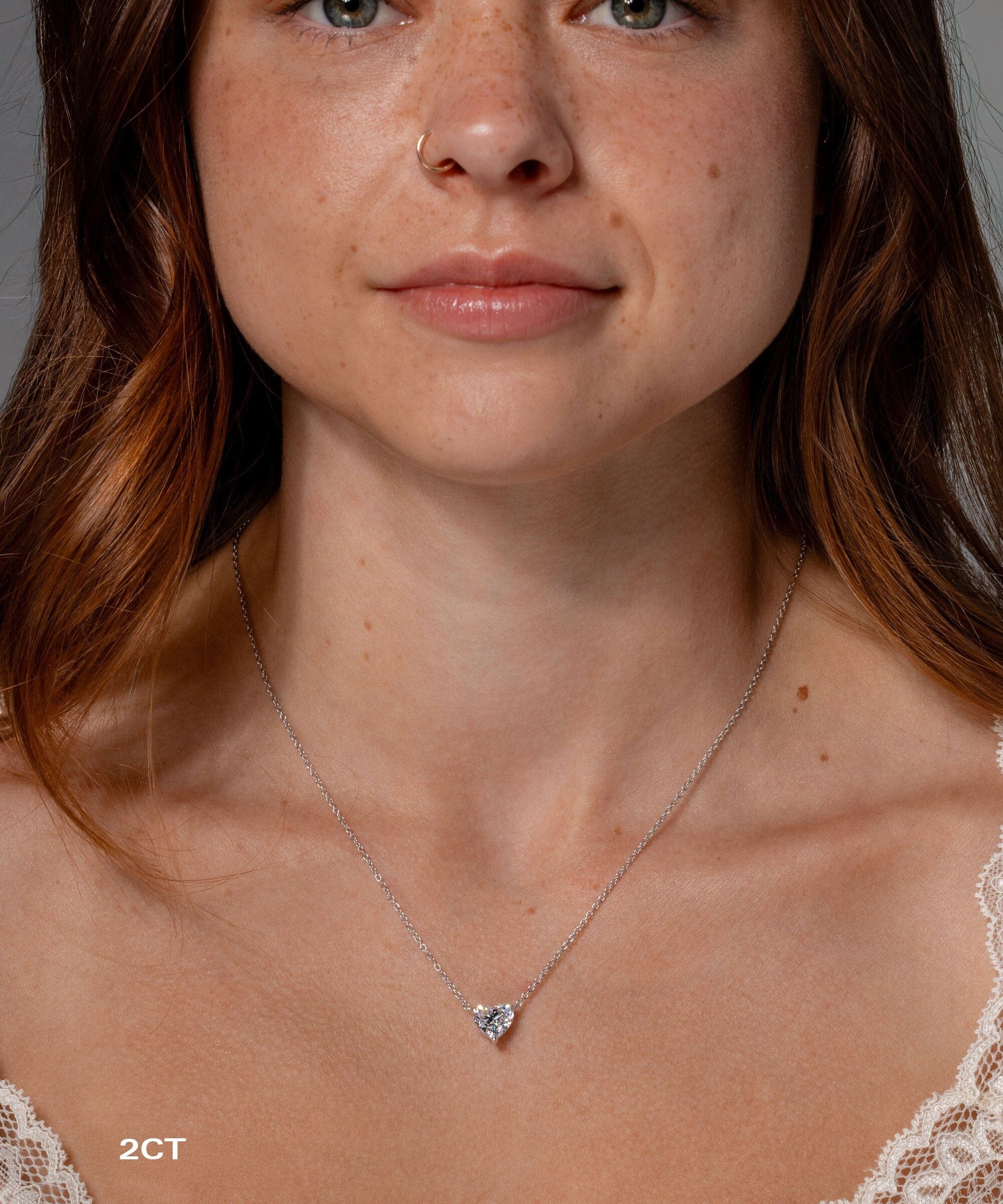 Heart Brandi Necklace Necklaces Princess Bride Diamonds 