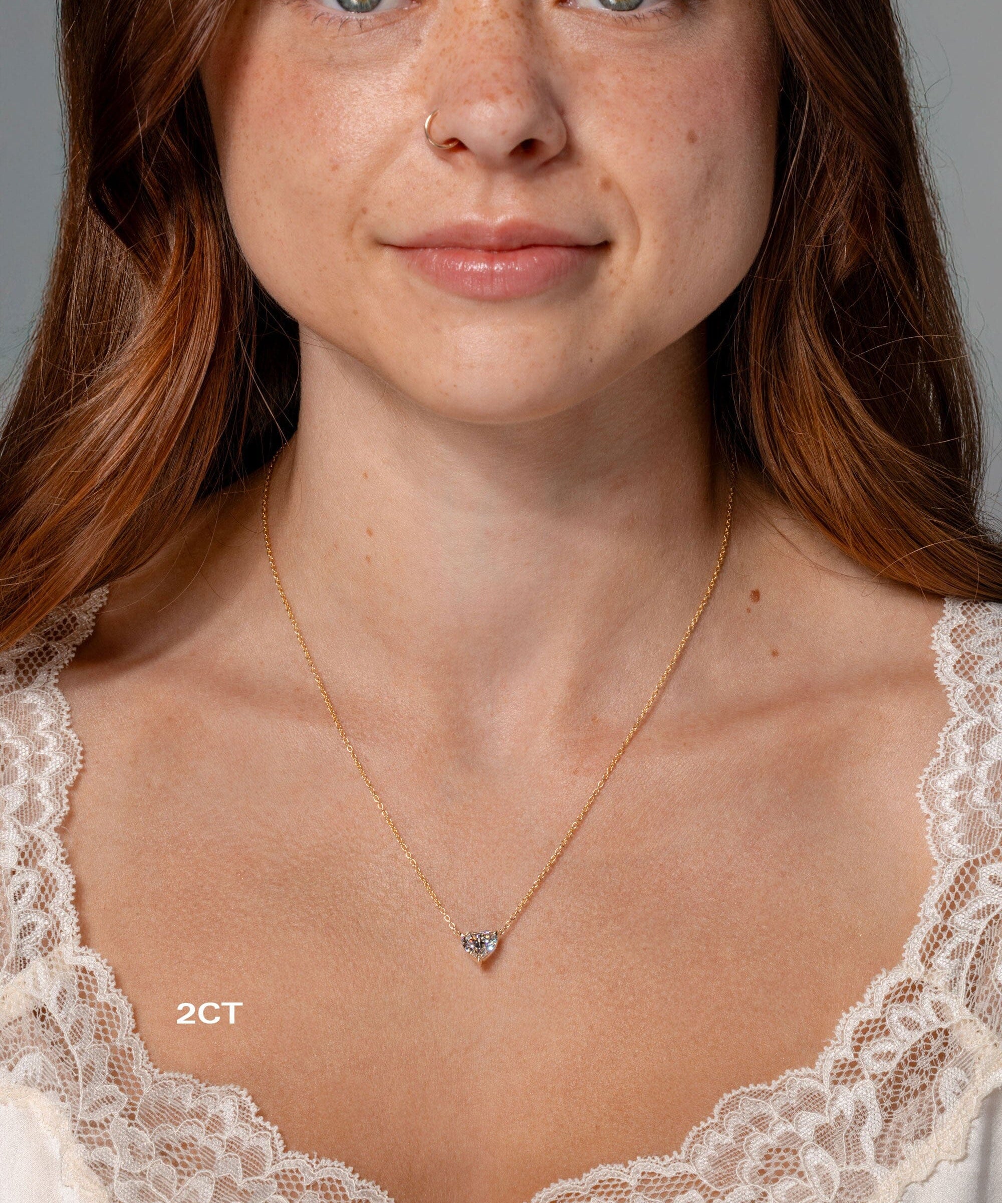 Heart Brandi Necklace Necklaces Princess Bride Diamonds 