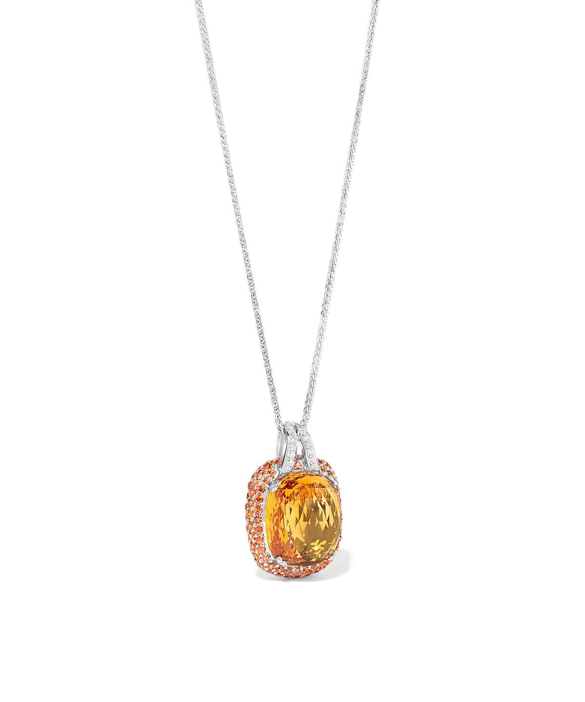 Honeycomb Citrine Necklace - PBD Necklaces